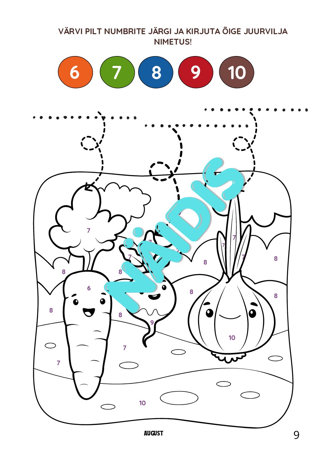 "12 kuud" töölehed (PDF) - Image 7