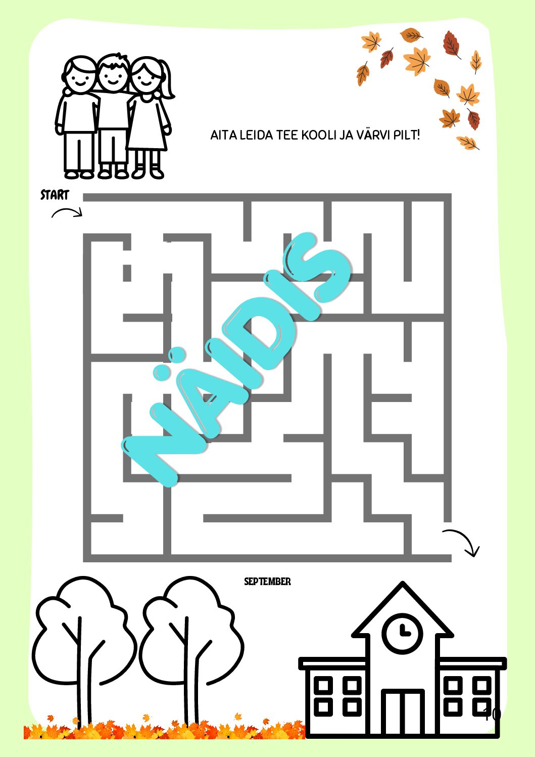 "12 kuud" töölehed (PDF) - Image 6